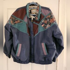 Vintage 80s Current Seen windbreaker jacket‎ womens Lg